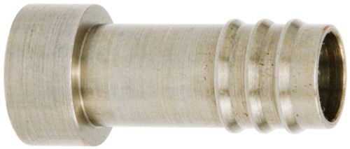 Braze-On Hose Connector (outer), Steel, Standard Diameter Barb and Clamp | 4SE12384