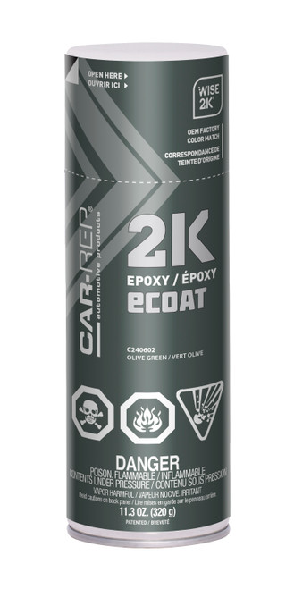 2K Epoxy eCoat DTM Olive Green - 320g | WISC240602