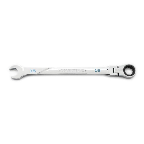 8mm 120XP™ Universal Spline XL Flex Head Ratcheting Combination Wrench | APX86208