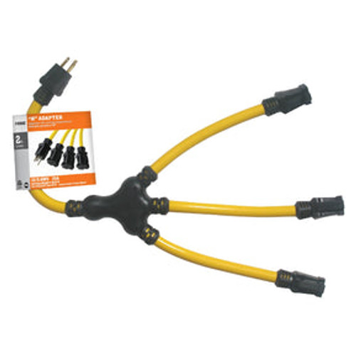 2ft. 12/3 STW Black "W" Adapter | 20CAD190802L