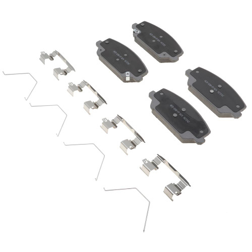 Silver (Advantage) Semi-Metallic Disc Brake Pad Set | ACD14D2211MH