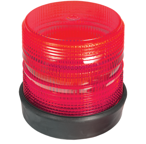 Red Medium Profile Fleet Led Beacon | 97S208R-12V-R