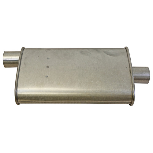 Super Turbo Direct Fit Muffler, 2" Inlet (ID) 2" Outlet (ID) | WEX17762