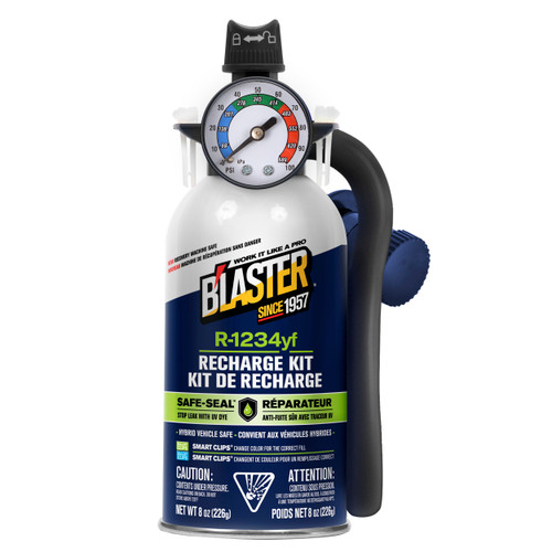 R-1234yf A/C Recharge Kit w/ Gauge - 226g | 204BLA600YFCN