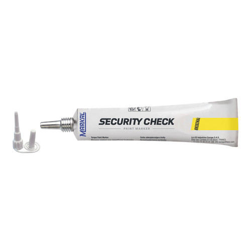 Security Check Paint Marker, Yellow | 70Q96669