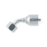 43 Series 04 Female BSPP Swivel 45° Elbow X 04 Crimp | PAR1B143-4-4