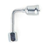 26 Series 06 Female JIC Swivel 90° Long Drop Elbow X 06 Crimp | PAR14126-6-6
