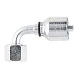 43 Series 15mm Fem Din L Swivel 90° Elbow X 08 Crimp | PAR1CF43-15-8