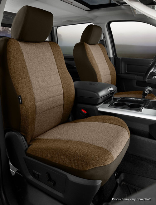 OE30 Series - Oe Tweed Custom Fit Front Seat Cover- Taupe | 947OE38-24 TAUPE