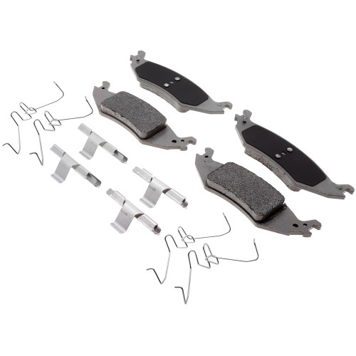 Silver (Advantage) Semi-Metallic Rear Disc Brake Pad Set | ACD14D1046MHF1