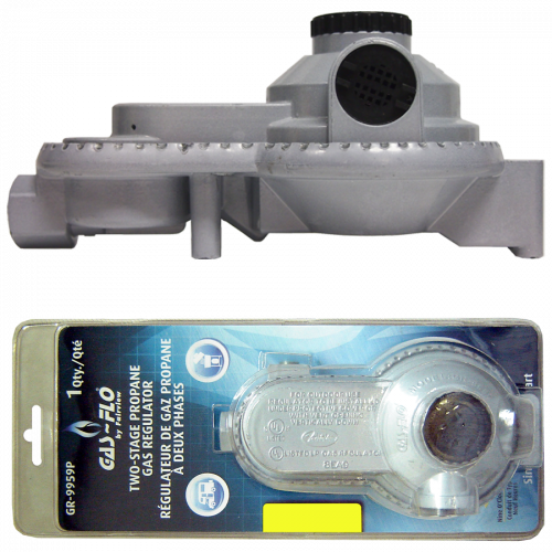 LPG 2-Stg Rv Reg 1/4 Fem NPT X 3/8 Fem NPT 900Vent Pkgd | 027GR-9959P