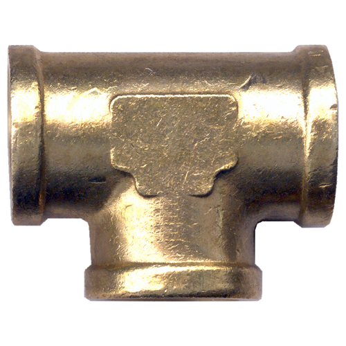 Brass Tee 1/8 Female NPT | 027101-A