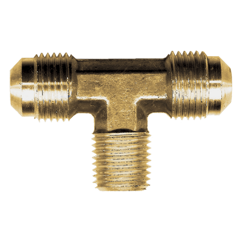 Brass Tee 3/16 Male SAE X 1/8 Male NPT | 02745-3A