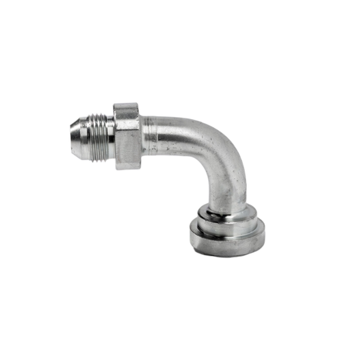 16 Male JIC X 20 Code 61 Flange 90° Bend No Braze | TMKNB6890-16-20