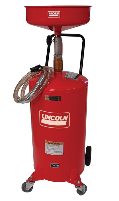 Value Series Pressurized Used Fluid Receiver, 18 Gallon, Red | LIN3601