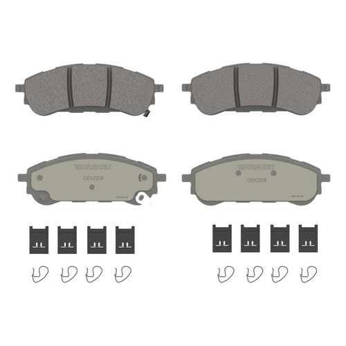 OEX Rear Disc Brake Pad Set Premium Ceramic | WAGOEX2208