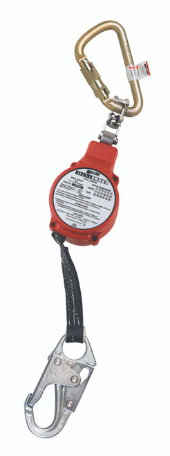 Minilite With Steel Twist-Lock Carabiner And Swivel Shackle And Steel Locking Snap Hook On Lanyard End. Includes Connectors With 3,600-Lb. Rated Gates. | 483FL11-3-Z7/11FT