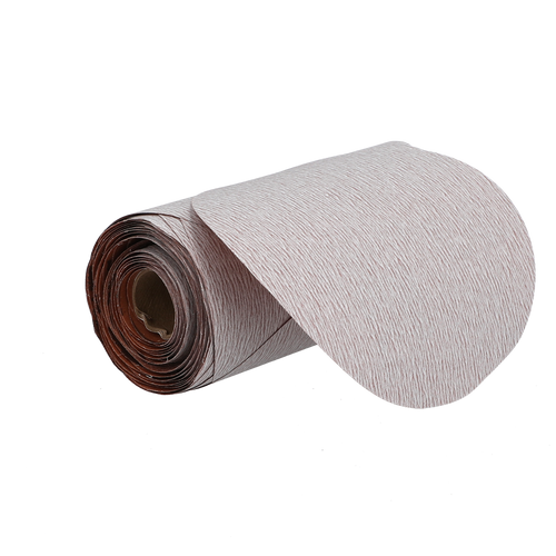 6" No-Fil Paper PSA Disc Roll, 280 Grit A275OP, 100 Per Roll | NOR31474