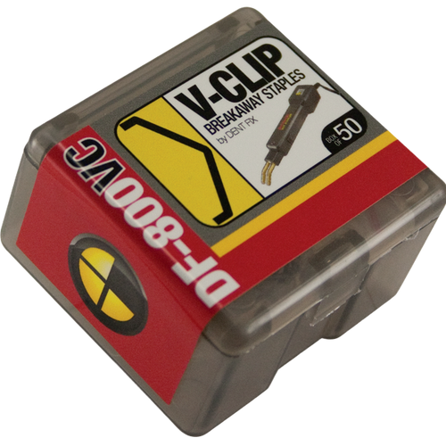 Stainless StapleClip - V (50 Pack) | 12DDF-800VC/50