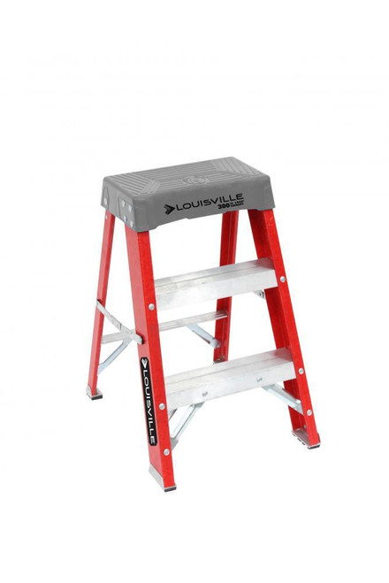 2' Fiberglass Step Stool, Type Ia, 300 Lb Load Capacity | 58BFS1502