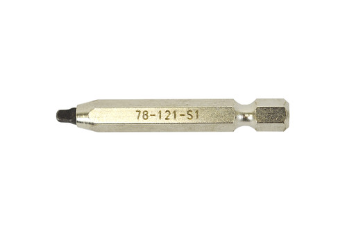 Robertson Plain Finish Driver Bit - #1 x 2" | BSS78121