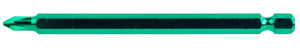 Phillips Driver Bit - #1 x 4" Green | BSS72241