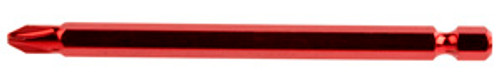 Phillips Driver Bit - #2 x 4" Red | BSS72242