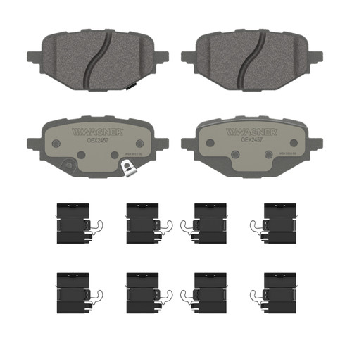 OEX Rear Disc Brake Pad Set Premium Ceramic | WAGOEX2457