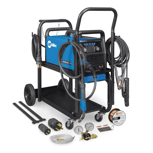 Multimatic 215 Multiprocess Welder With Single Cylinder Cart | MIL951000001
