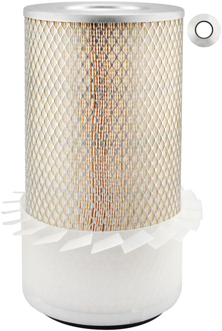 Air Filter with Fins | 400PA3607-FN