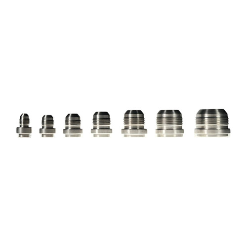 Compact -08 AN Male Weld on Fitting (unanodized) | RHP972-08-0