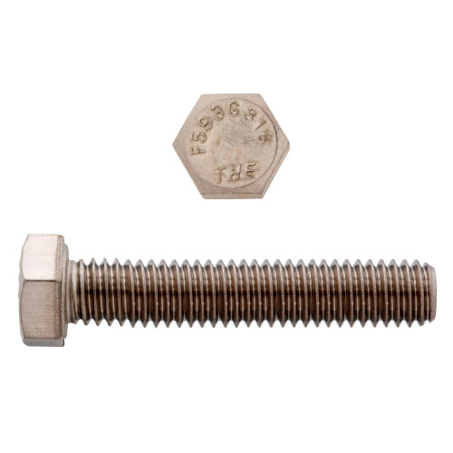 3/4"-10 x 2-1/2" Hex Head Cap Screws 316 Stainless Steel UNC FT | 1055200-719