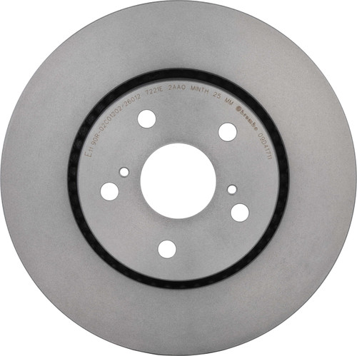 Premium Coated Vented Front Brake Rotor | BBB09.D417.11
