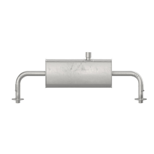 Quiet-Flow SS Direct Fit Exhaust Muffler Assembly, 2" Inlet (ID) 1.90" Outlet (OD) | WEX70036