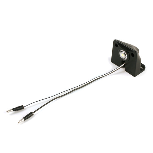 MicroNova® Multi-Volt LED License Light, Vertical Mount, Black | GRO60791