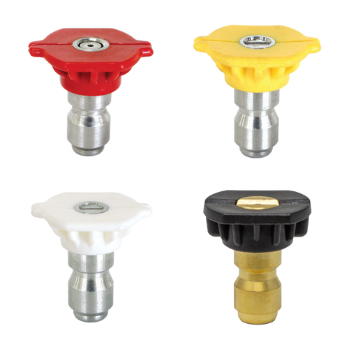 4.5 Orifice Quick Connect Pressure Washer Nozzle Set with 0°, 15°, 40° and Soaper | 30A85.210.045BEP