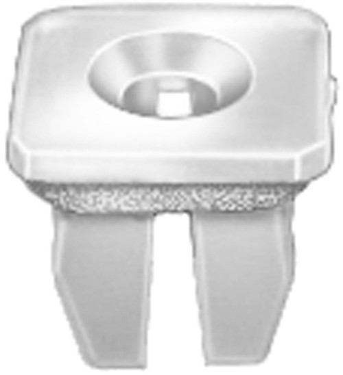 Rear License Plate Bracket Nylon Nut - Renault AMC - 3pcs | 1213-11855