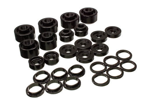 Body Mount Set, Black, Performance Polyurethane | 3064.4120G