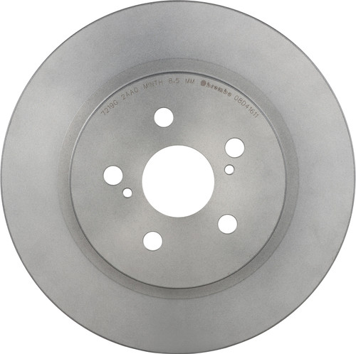 Premium UV Coated Solid Rear Disc Brake Rotor | BBB08.D416.11