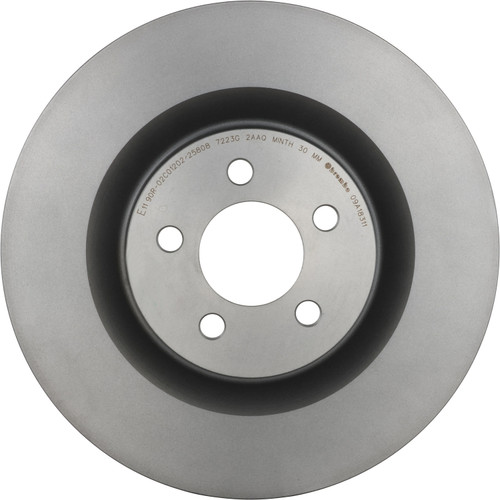 Premium Coated Vented Front Brake Rotor | BBB09.A183.11