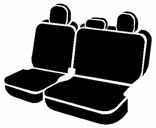 Dura-Tech Pro Rear Split Seat Cover 60 Driver/40 Passenger | 947DT75-1 BLACK