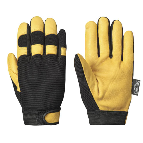 Mechanic's Style Insulated Ergonomic Glove - Black/Gold - XL | SWXV5040900-XL
