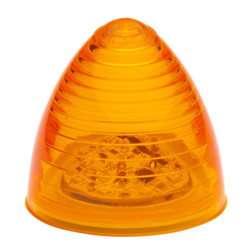 Hi Count 2 1/2" 13-Diode Beehive LED Clearance Marker - Yellow | GROG1083