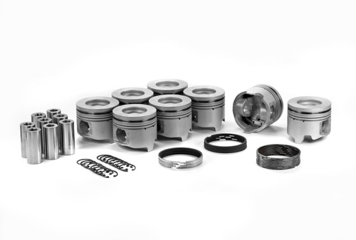 DUALOY Piston - GM Duramax LB7/LLY 2001-05 Kit with PVD Rings | UEM7208DKP.5MM