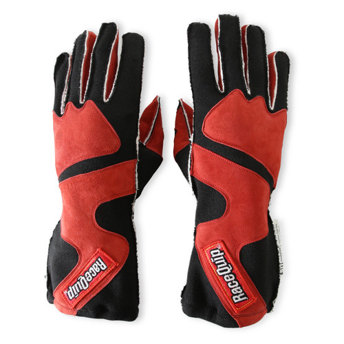 SFI-5 Double-Layer Racing Gloves, Red - Medium | 0RQ355013RQP