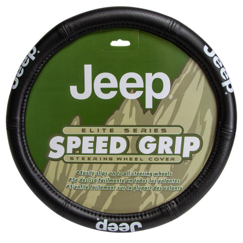 Jeep Elite Series Speed Grip Steering Wheel Cover | PLC006729R01