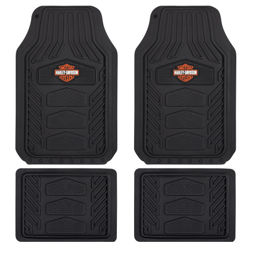 Harley WeatherPro 4 Piece Floor Mat Set | PLC001671R01