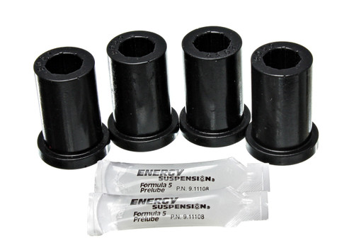 Shackle Bushing Set, Black, Performance Polyurethane | 3068.2104G