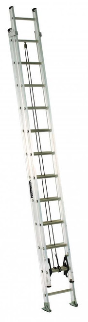 24' Aluminum Extension Ladder, Type Ia, 300 Lb Load Capacity | 58BAE2224