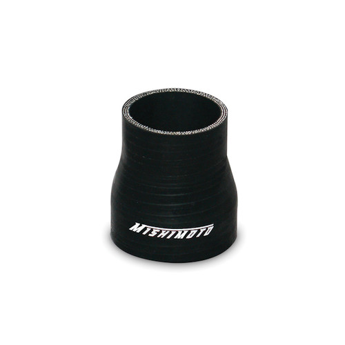 Straight Transition Coupler, Black, Silicone, 2" to 2.5" | MMAMMCP-2025BK